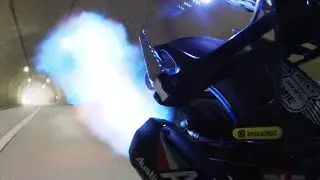 Suzuki GSR750 scap full 4x1 da Kawazaki Z1000