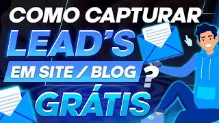 Como CAPTURAR LEADS de GRAÇA? | Formulário de Captura de E-mail para  Sites Aumentar o Tráfego