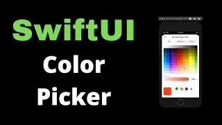 ColorPicker in SwiftUI 
