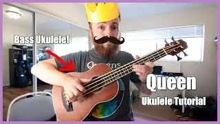 Under Pressure - Queen & David Bowie (Ukulele Tutorial)