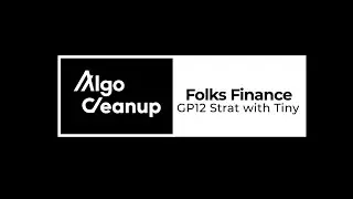 Algorand Governance Period 12 Strategy Continued with Folks Finance gAlgo and Tinyman Tiny Token