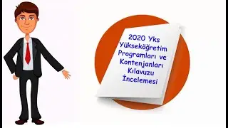 2020 YKS Kılavuz İnceleme Genel Bilgiler