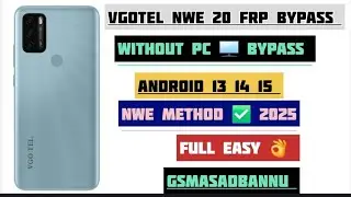 Vgo Tel New 20 Frp bypass Android 11 12 Without PC  🖥 New 2025✅️💯