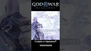 Curto e Grosso!! kkkkkk Kratos da um corte em Freya e Mimir!! #shorts #godofwarragnarok #kratos #gow