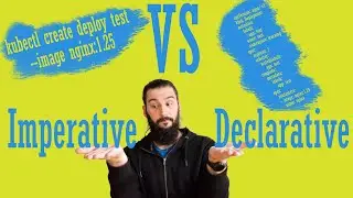 Imperative & Declarative Kubernetes | The two ways of interacting with Kubernetes Clusters