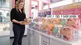 Bath Bomb Retail Display Design