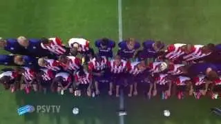 Selectie op de teamfoto