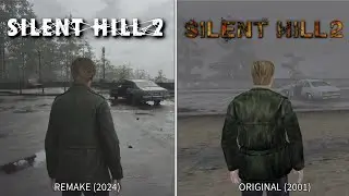 Silent Hill 2 Remake vs Silent Hill 2 | PC | Graphics and Details Comparison