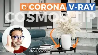 How to place objects on a surface / 3ds max Tutorial, Cosmos