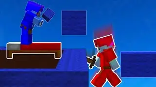 The MOST INSANE Minecraft BEDWARS Play Ever....