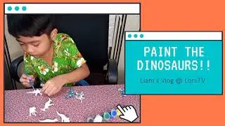Paint the Dinosaurs | Jurassic World Dinosaurs