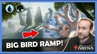 The Biggest Creature In Standard? Super Simic Ramp💧🌳 | MTG Arena WOE Deck Guide & Tips