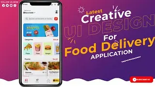 Create New Food App UI Design With Me |UI ASMR| TRENDING #ui #uidesigntutorial