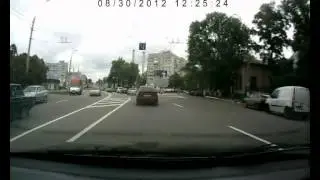 Не разобрался с двумя светофорами