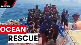 Dozens of asylum seekers feared dead after boat capsizes off Indonesia | 7 News Australia