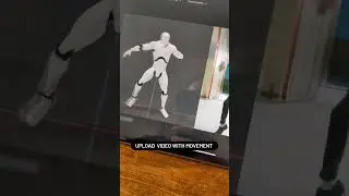 Easily animate your 3D models using AI #ai #blender #shorts