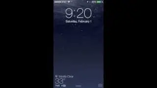 Forecast for iOS7
