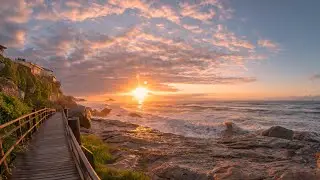 Sunrise Sunset Sky Clouds Time Lapse Landscapes | Intrumental Music No Copyright