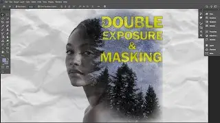 How to Create Double Exposure with Layer Masking in Photoshop | Layer Mask for Beginner in PHOTOSHOP