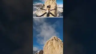 FPV Drone flying in the Mountains