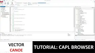 Vector CAPL Browser Tutorials