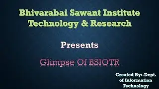 JSPM’s Bhivrabai Sawant Institute of Technology and Research (BSIOTR)-Wagholi | College Glimpse