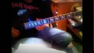 Iron Maiden - Transylvania Guitar Solo (Cover By Dan)
