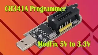 CH341A Programmer MODFIX 5V to 3,3V