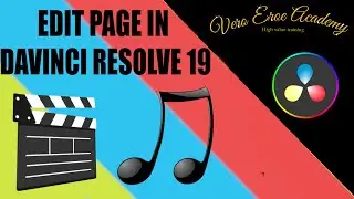 DAVINCI RESOLVE ITA - EDIT PAGE