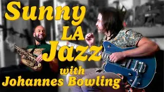 Spontaneous Guitar & Saxophone Jazz Improvisation in Istanbul