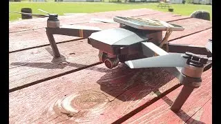 Wife forgets work phone, husband delivers!! Mavic Pro -- Drone Delivery