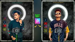 Ring Light - Creative Photo Editing || PicsArt Editing New Style - Xyaa Edits 🔥