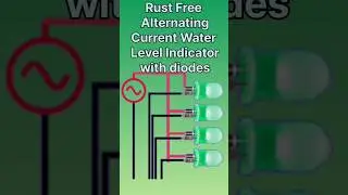 Rust Free Alternating Current Water Level Indicator with Diodes