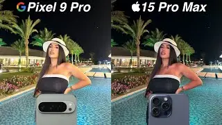 Google Pixel 9 Pro vs iPhone 15 Pro Max Night Mode Camera Test