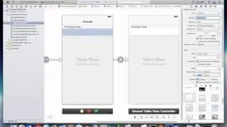 iOS Application Development Tutorial 10: Navigation Controllers and Pushing Table Views