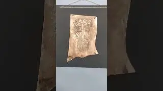 Картина из натуральной кожи | А.Музылев "Камо Грядеши 2"