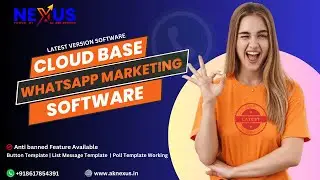 Latest Cloud Base WhatsApp Marketing Software | All Button Working  | Bulk msgs | API | Chatbot