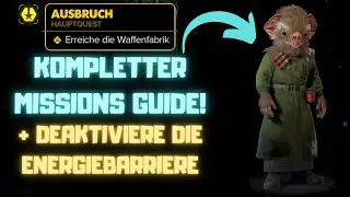 AUSBRUCH KOMPLETTE MISSION! - DEAKTIVIERE DIE ENERGIEBARRIERE! - STAR WARS OUTLAWS! - ANK BEFREIEN!