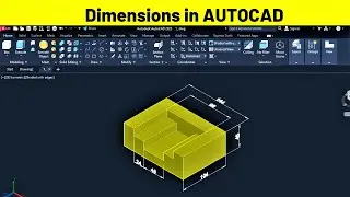 Dimensioning and changing font size in AutoCAD | 3D Modeling