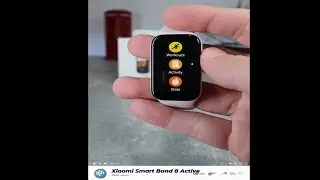 Xiaomi Smart Band 8 Active shorts unboxing #shorts #unboxing #smartwatch #viral