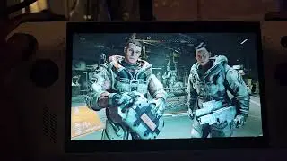 Starfield on Asus ROG Ally first 16min before driver update! part2 coming soon