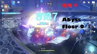 Genshin Impact Spiral Abyss floor 9 - 9/9 stars | Kaeya User Guide | F2P Gameplay