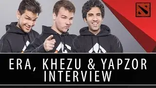Era, Khezu & Yapzor Interview @ The International 2016