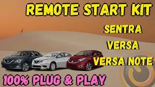 Plug & Play Remote Start Kit for Nissan Sentra/Versa/Versa Note