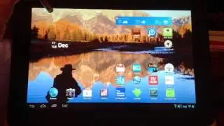 Parents Tablet - Notifications in Bottom Right Corner