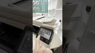 Canon MF750C customize display - drag and drop menu icons