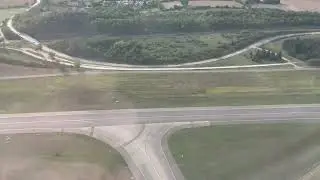 LYON AIRPORT / TAKKE OFF TRANSAVIA AIRLINES