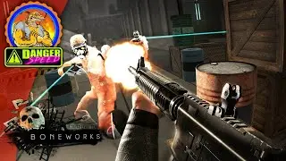 BONEWORKS (HTC VIVE GAMEPLAY) LIVESTREAM | VETERANS FIRST TIME IN VR