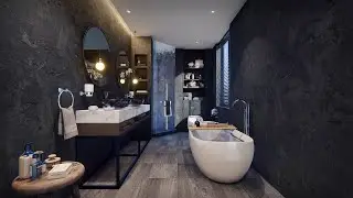 lumion 10 interior animation (bathroom)