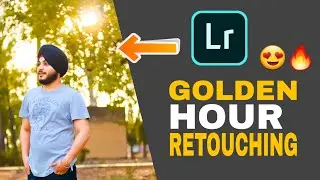 Golden Hour Sunset Light Effect In  Lightroom Mobile 🔥🔥